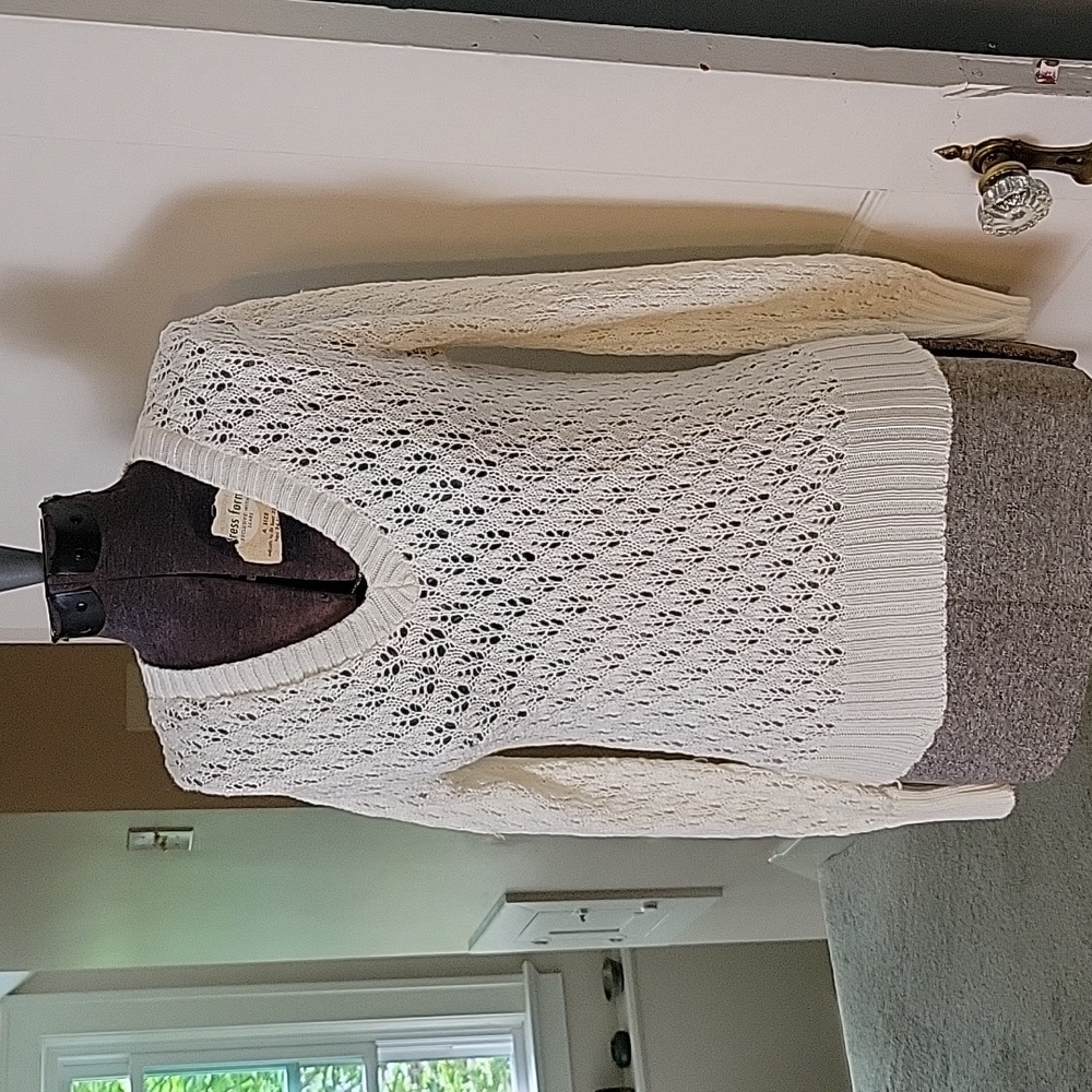 Vintage Open Knit Sweater